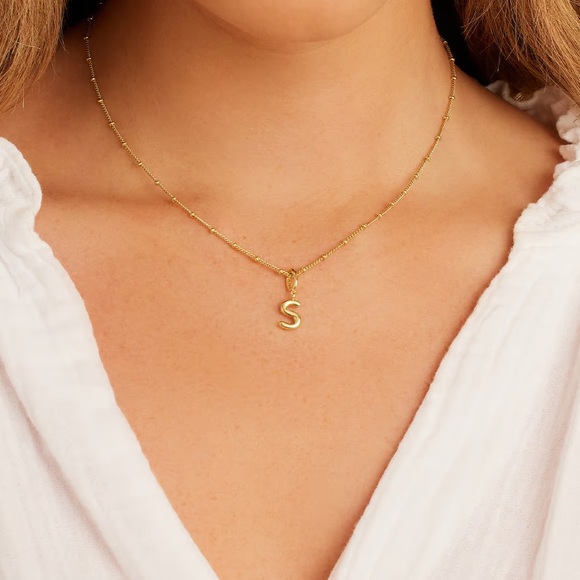 Gorjana Jewelry - *NEW* Gorjana Alphabet Helium Parker Charm